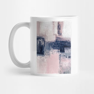 Pink and blue art Mug